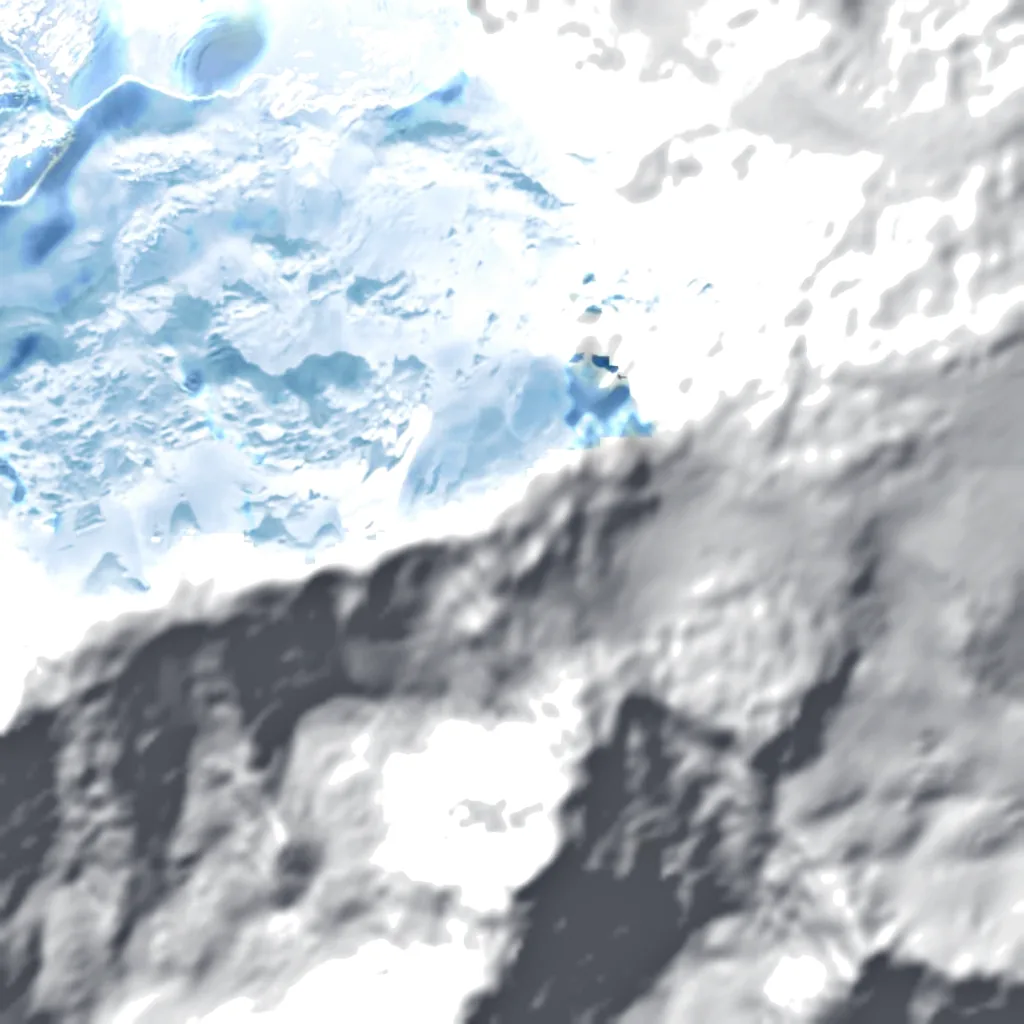 Mount Bona seen from above (Sentinel-2)