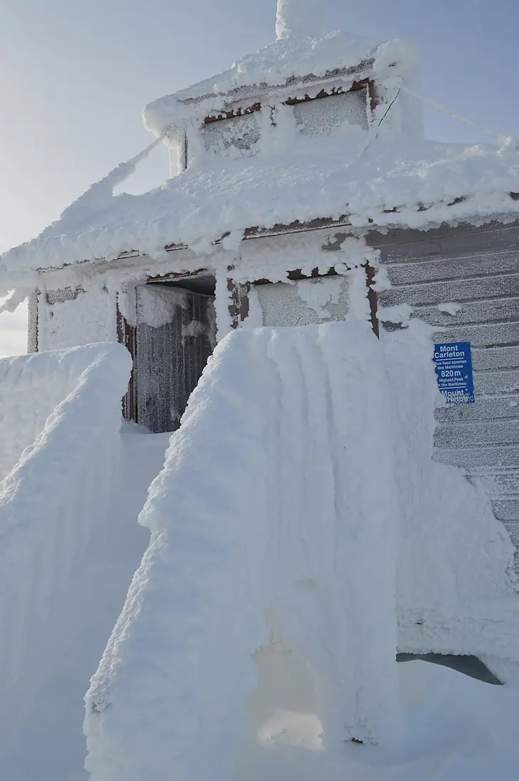 Mount Carleton Fire Lookout Entrance