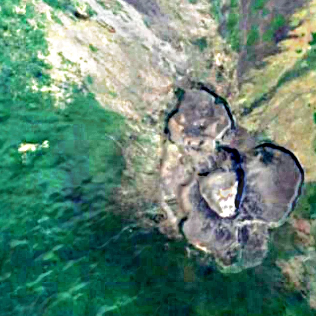 Mount Karthala seen from above (Sentinel-2)