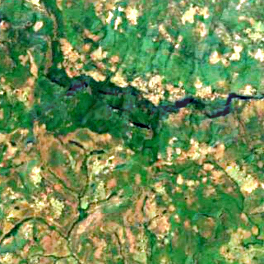 Mount Loura seen from above (Sentinel-2)