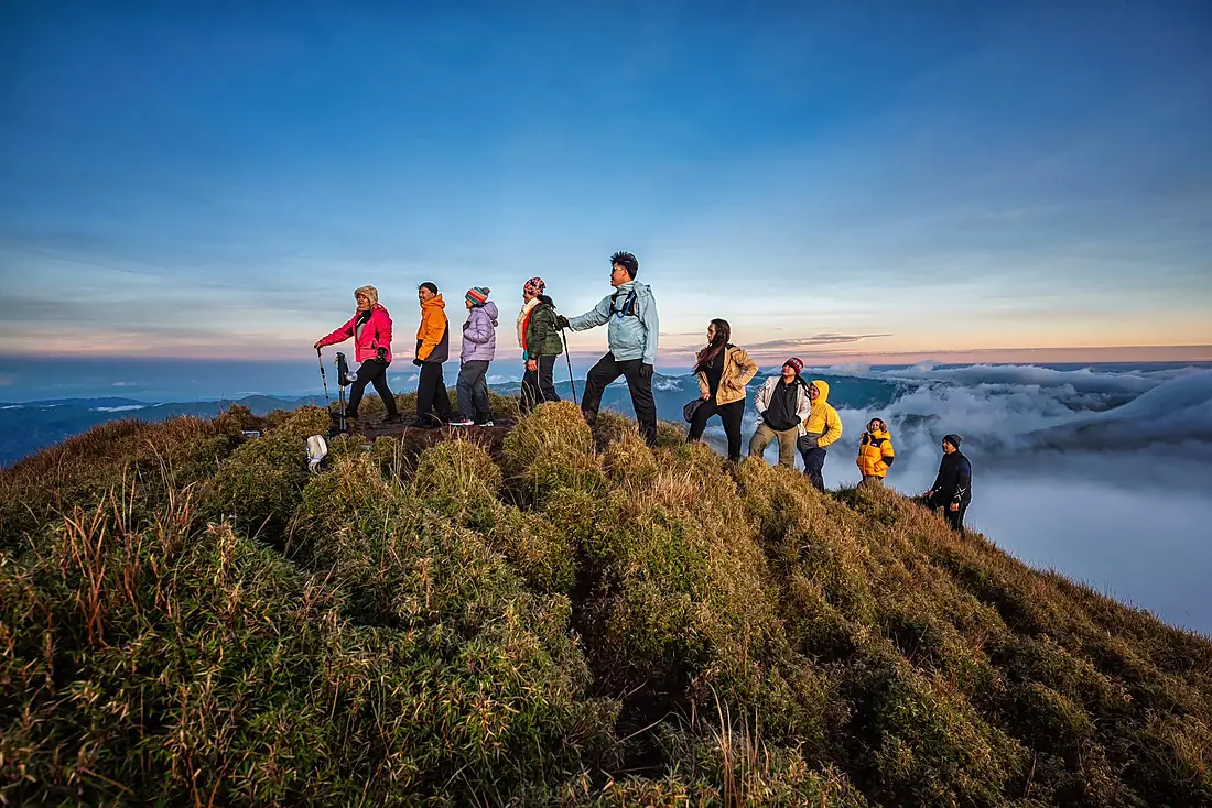 Mount Pulag Hikers