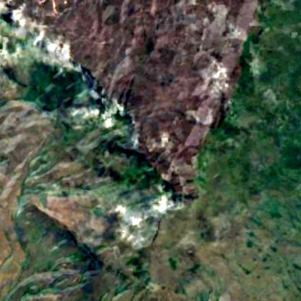 Mount Roraima seen from above (Sentinel-2)
