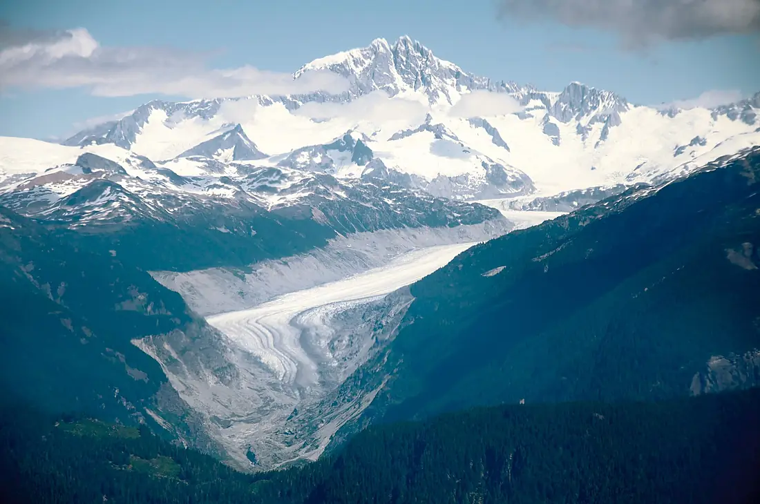 Mount Waddington and Franklin Glacier