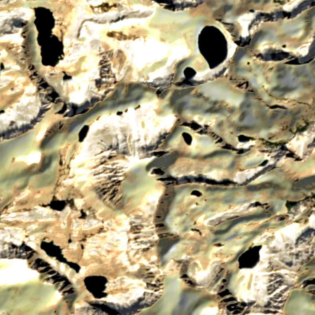 Mount Whitney seen from above (Sentinel-2)