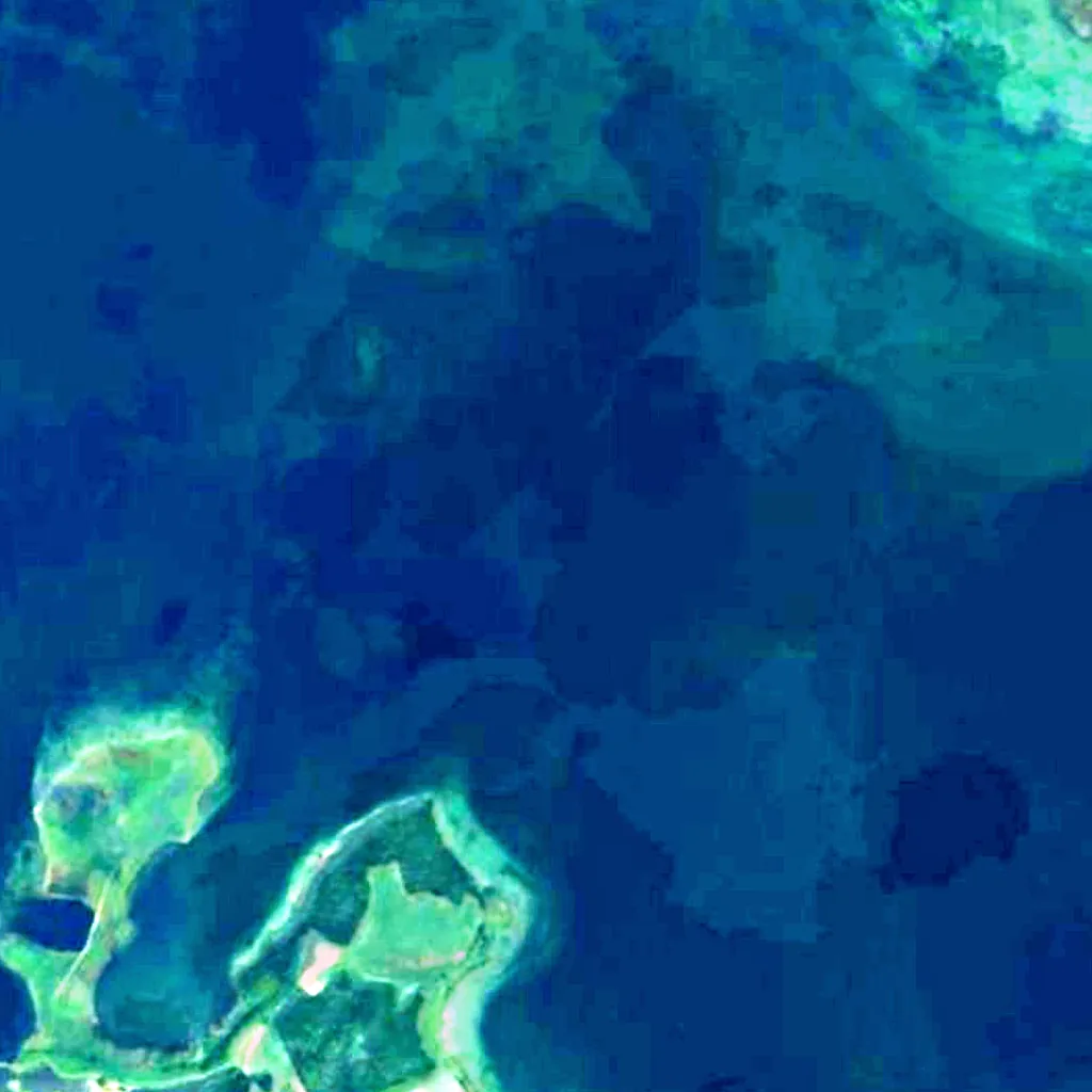 Müritz seen from above (Sentinel-2)