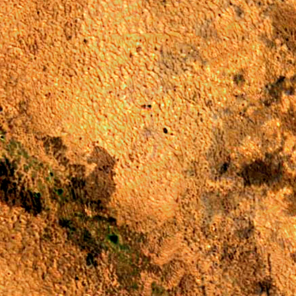 Muyunkum Desert seen from above (Sentinel-2)