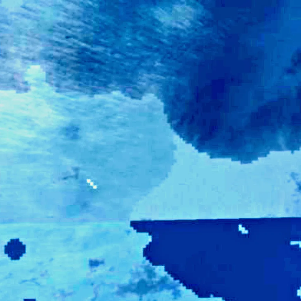 Namtso seen from above (Sentinel-2)