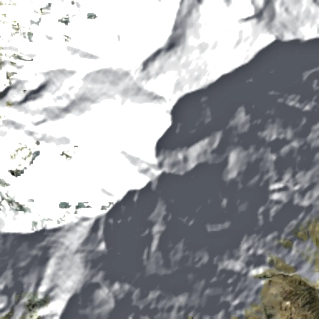 Nanga Parbat seen from above (Sentinel-2)
