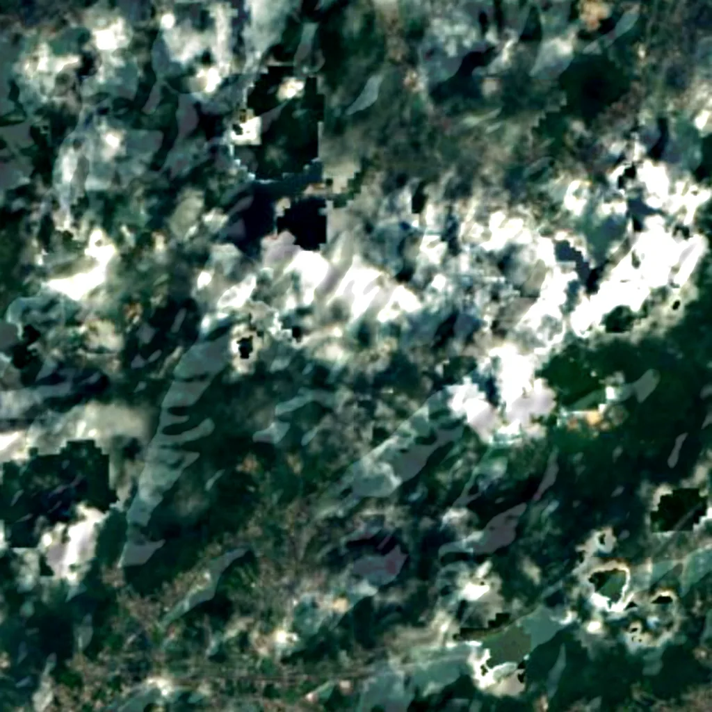 National Astronomical Observatory of Japan seen from above (Sentinel-2)