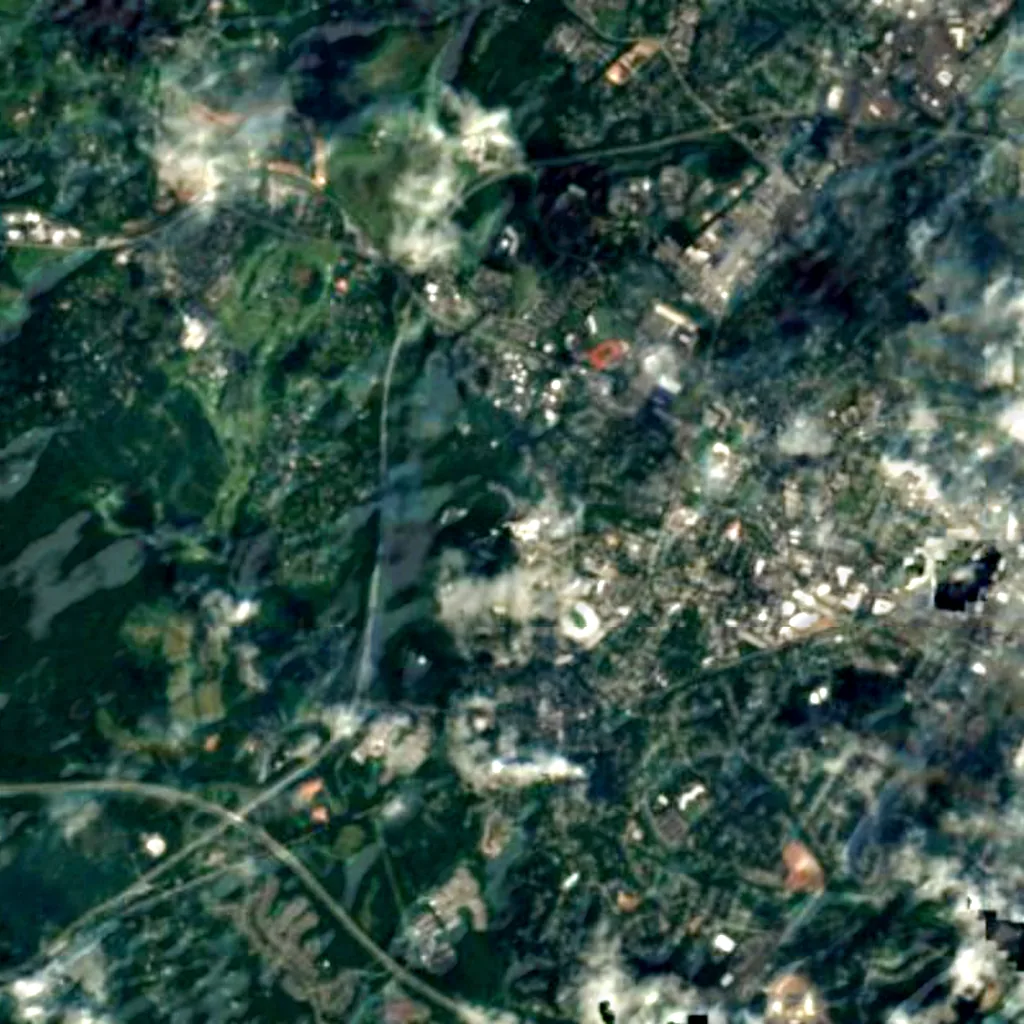 National Radio Astronomy Observatory seen from above (Sentinel-2)