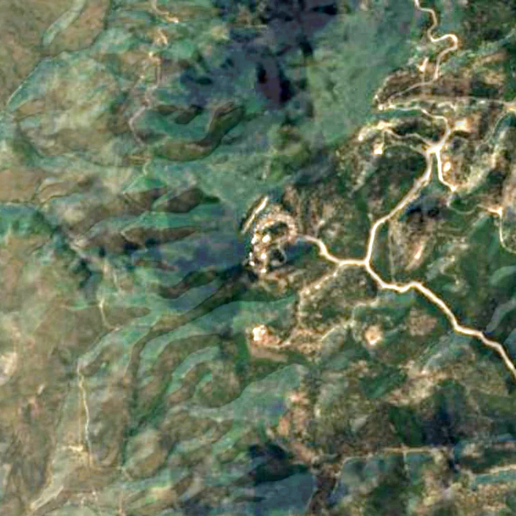 National Solar Observatory seen from above (Sentinel-2)