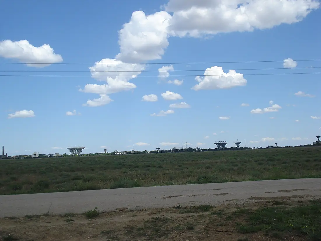 Ukraine, Krym, Zaozerne - Soviet Space Tracking Station NIP-16 Yevpatoria WMID4292943