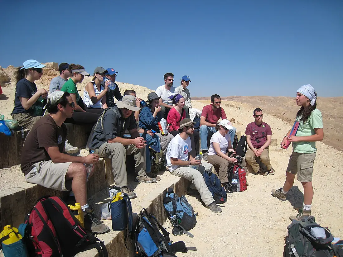 An educational moment on the hike (3499220057)