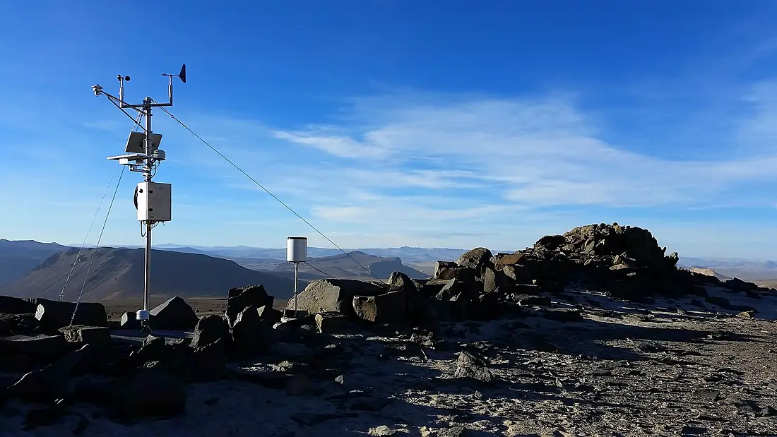 Amazon River headwaters climate station