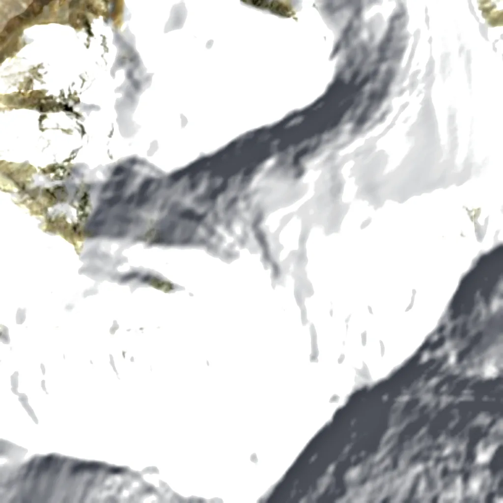 North Col seen from above (Sentinel-2)