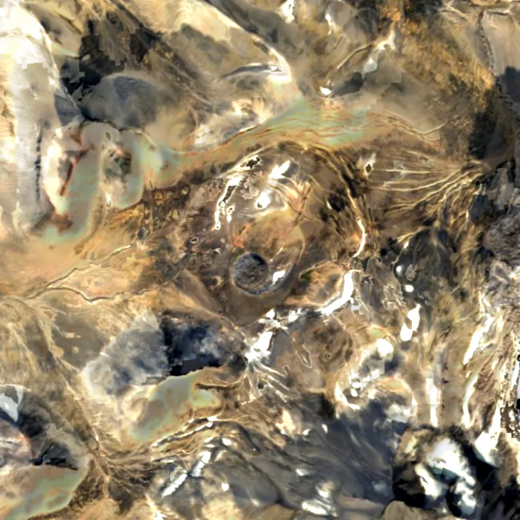 Novarupta seen from above (Sentinel-2)