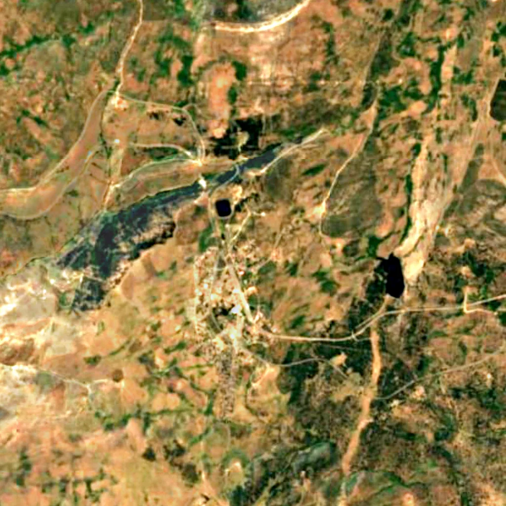 Observatorio de La Cañada seen from above (Sentinel-2)