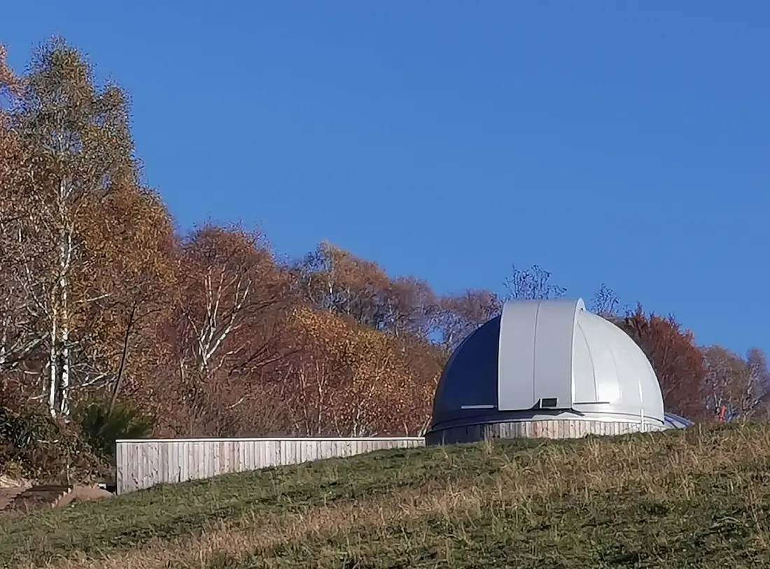 Dome of the new astronomical observatory - planetary (Sormano)