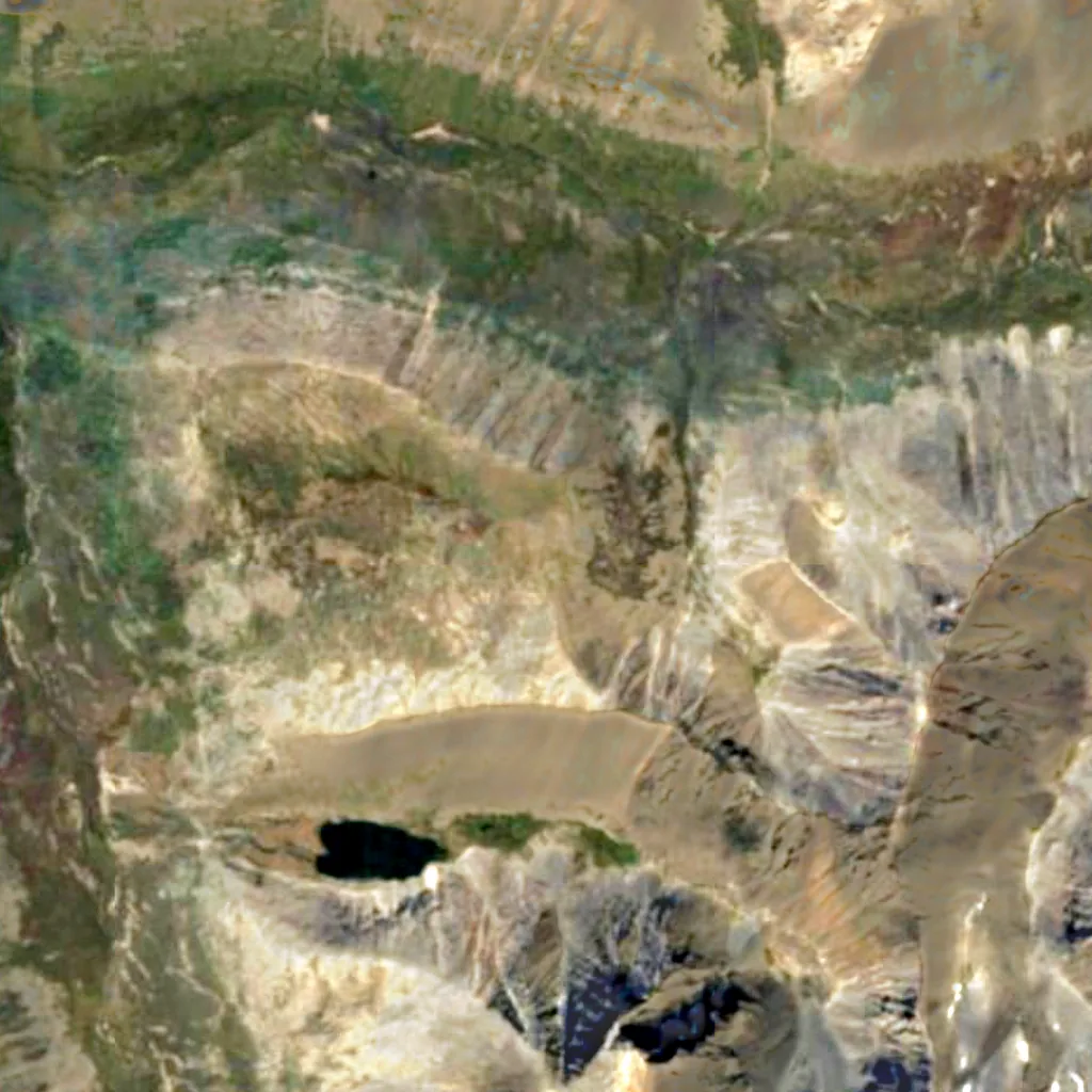 Otgontenger seen from above (Sentinel-2)