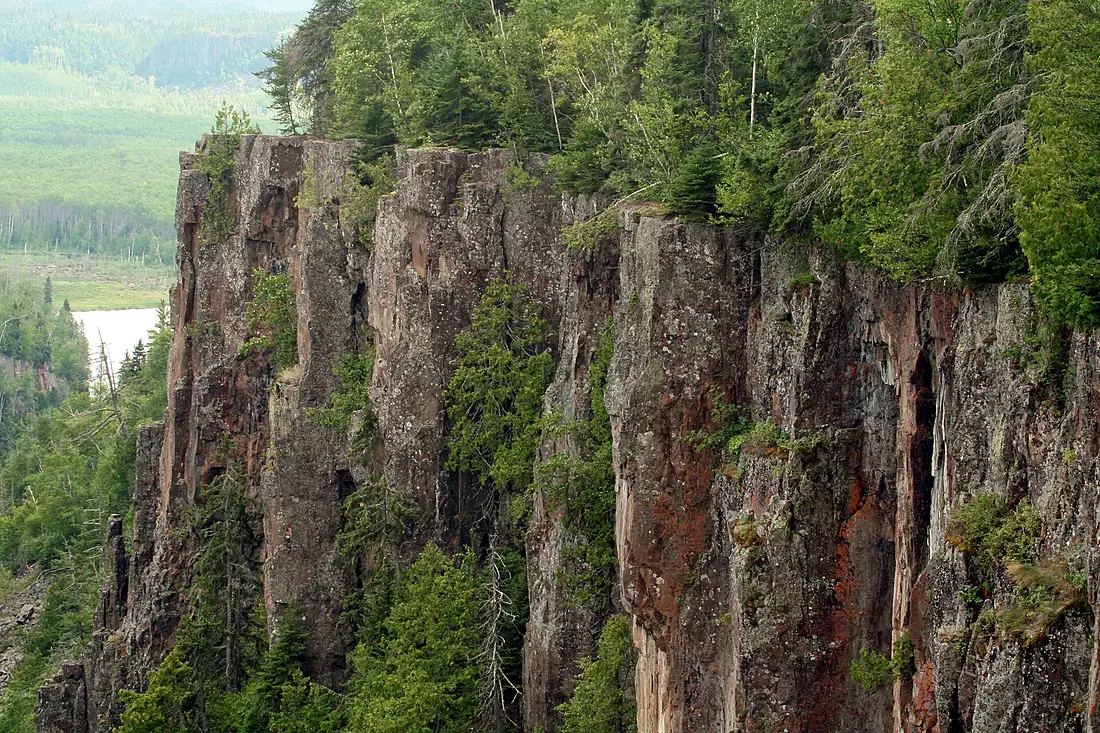 Ouimet Canyon Walls