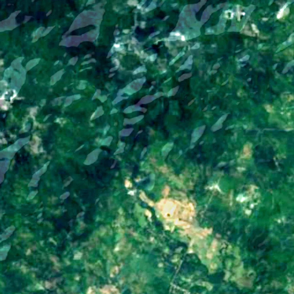 Palawan seen from above (Sentinel-2)