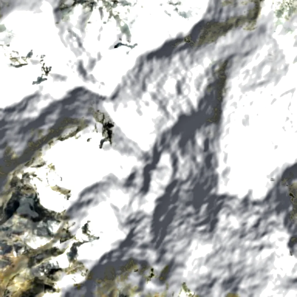 Peak Ozodi seen from above (Sentinel-2)