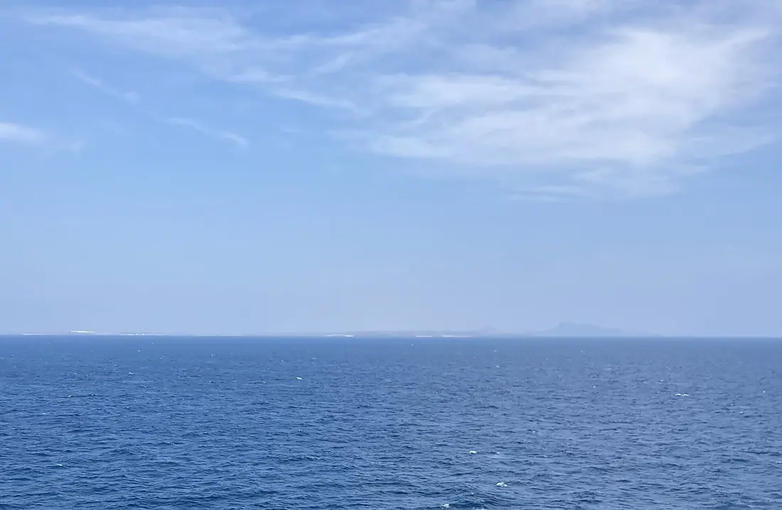 Bab-el-Mandeb Seen From Midchannel (cropped)