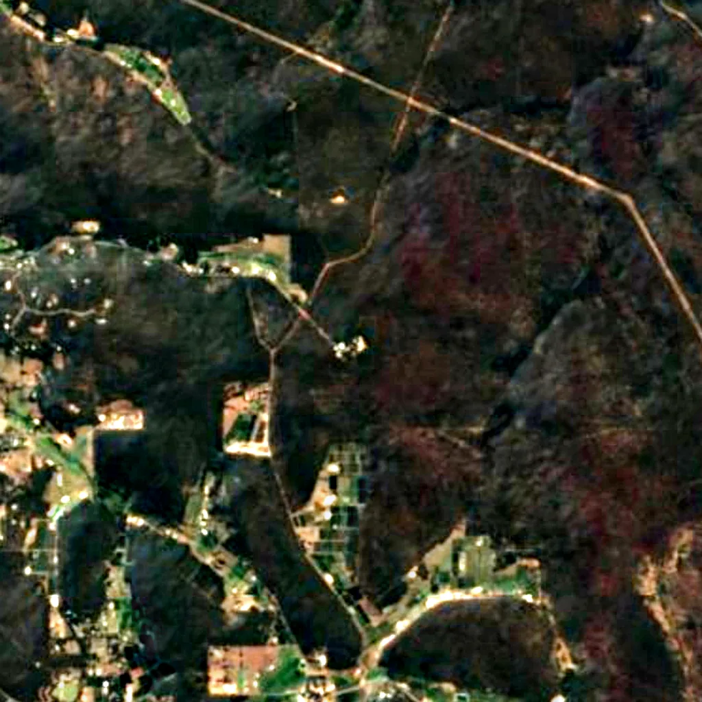 Perth Observatory seen from above (Sentinel-2)