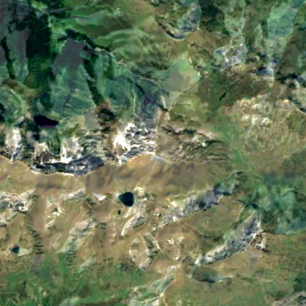 Pic du Midi de Bigorre seen from above (Sentinel-2)