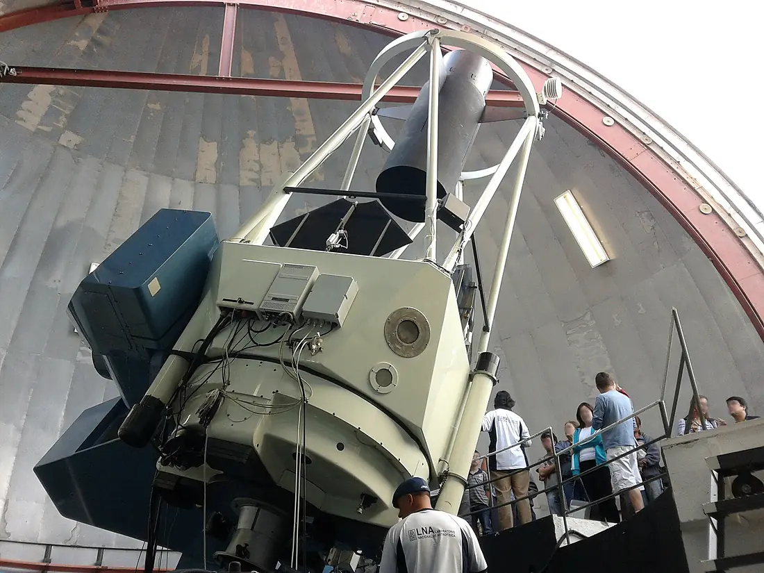 Telescópio de 1,6 m.