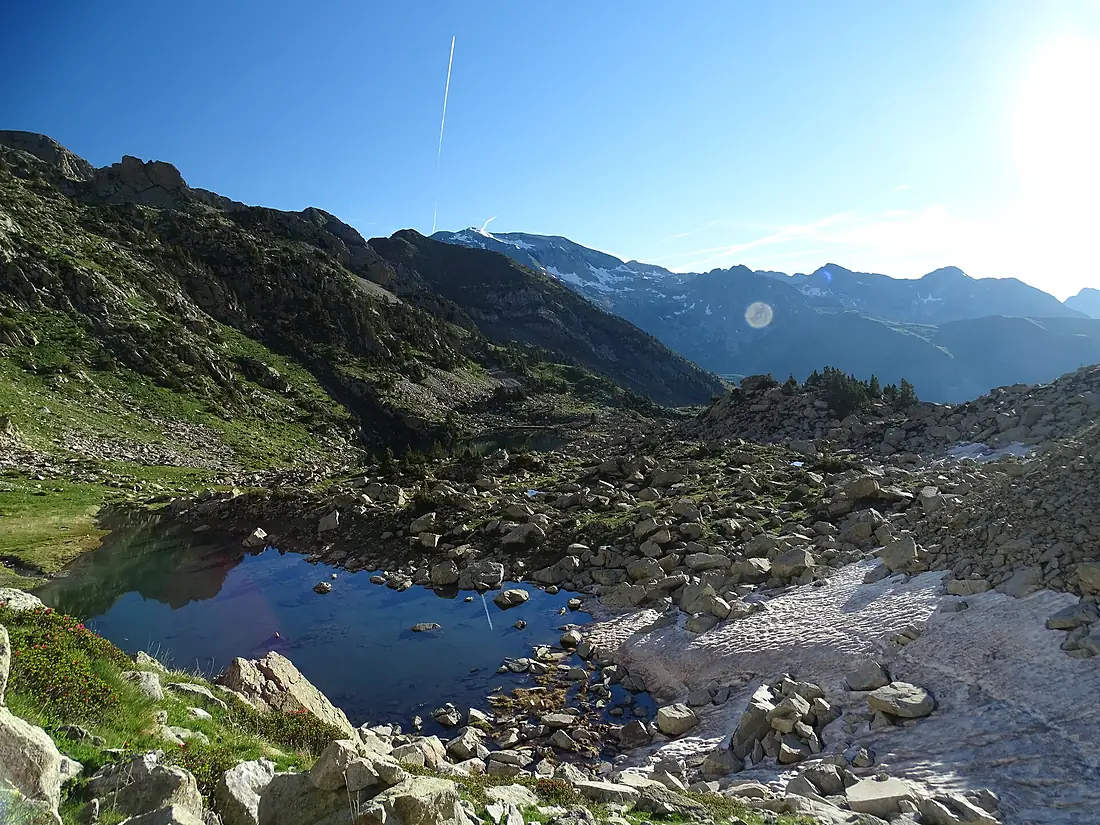 Petit lac dans les Posets