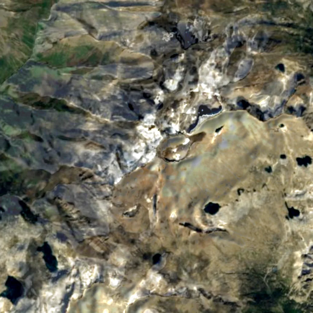 Pico Posets seen from above (Sentinel-2)
