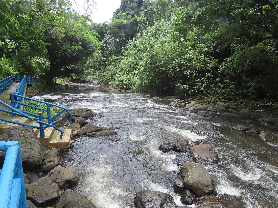 Kepirohi Waterfall river 2
