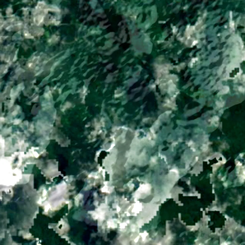 Pohnpei seen from above (Sentinel-2)