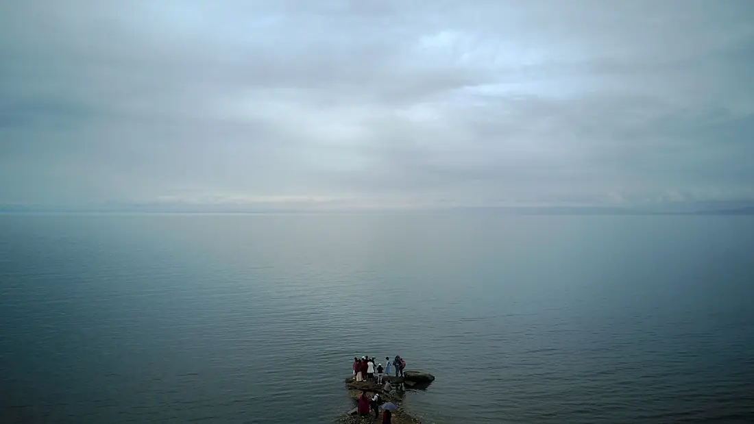 青海湖航拍