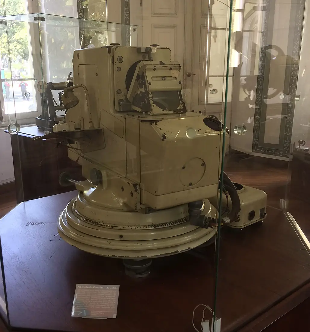 Danjon Prismatic Astrolabe (1954), Quito Astronomical Observatory