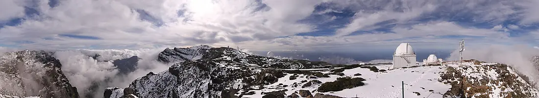 Roques de los muchachos-panorama