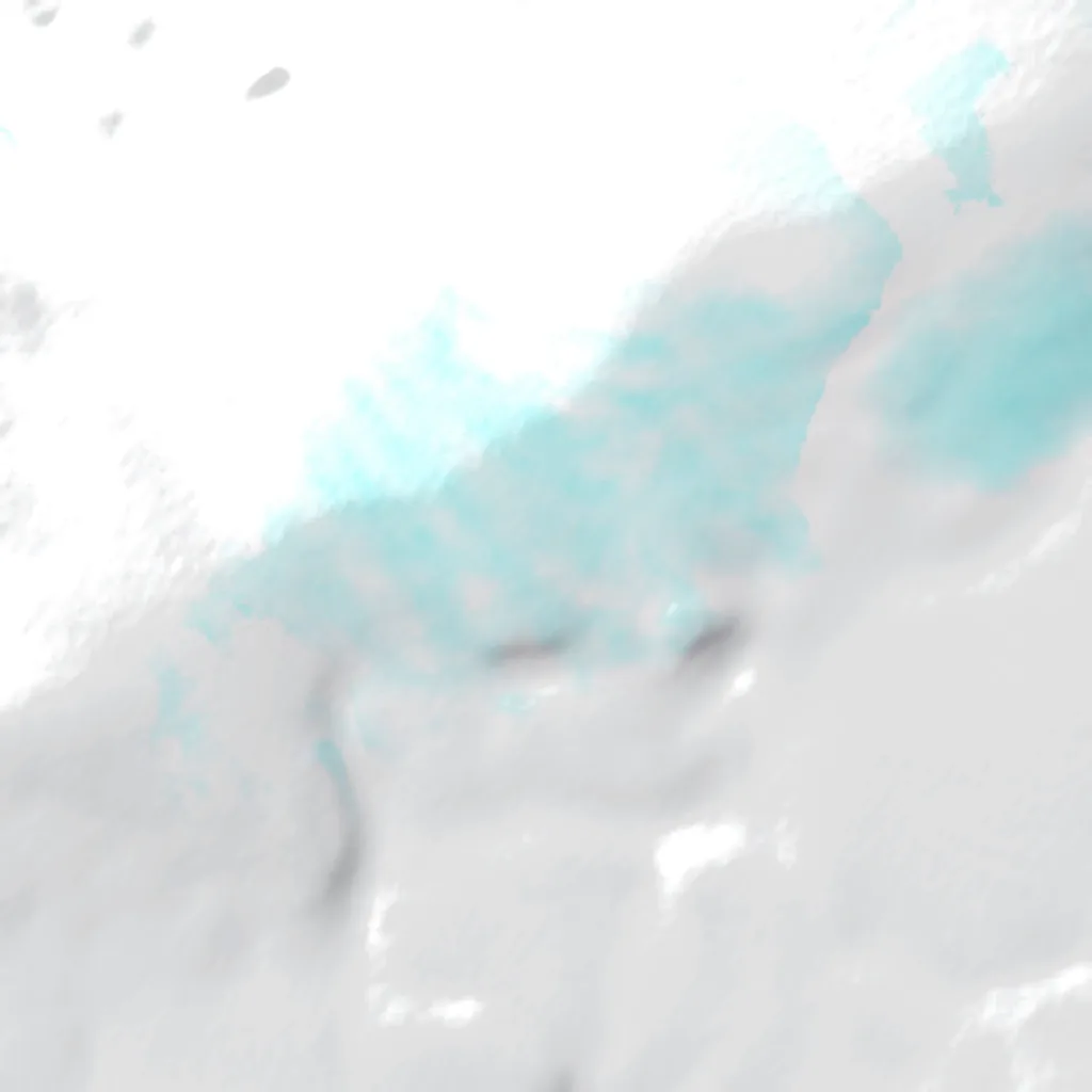 Rudolf Island seen from above (Sentinel-2)
