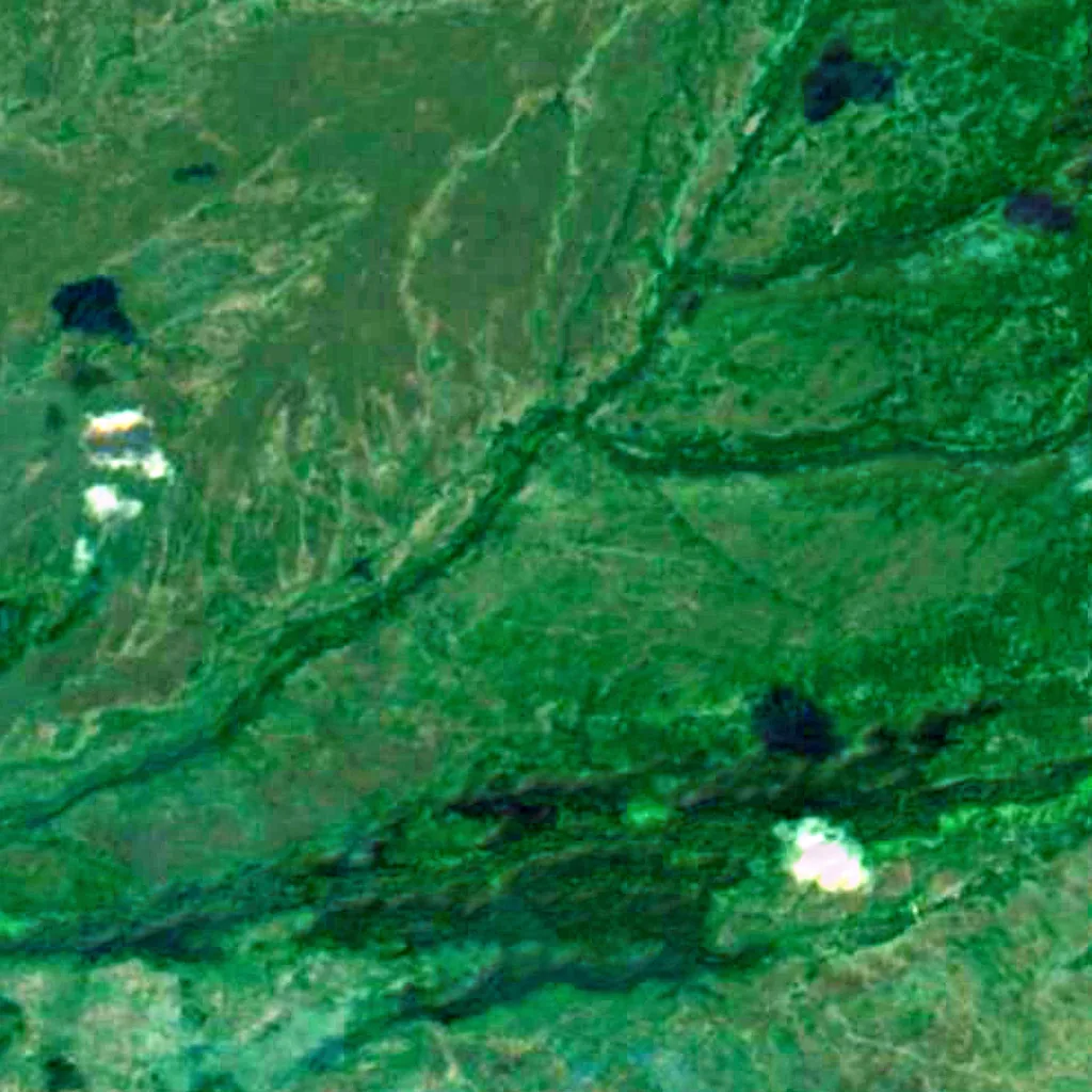 Sakhalin seen from above (Sentinel-2)