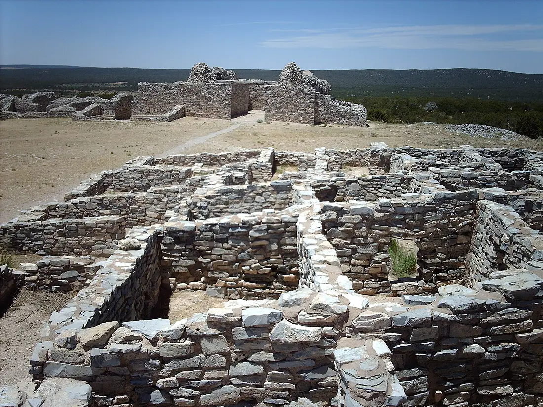 Gran Quivira Ruins in Salinas Pueblo Mission National Monument, New Mexico