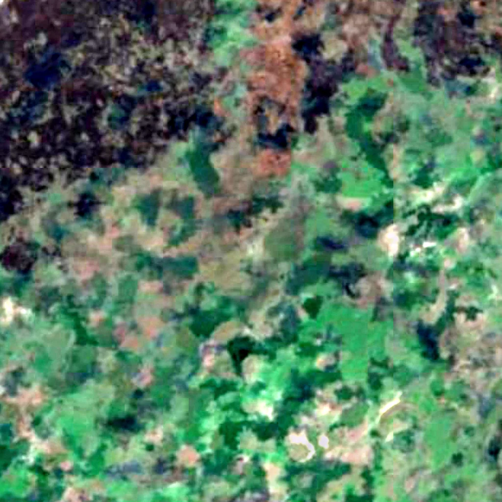 San Cristóbal Island seen from above (Sentinel-2)