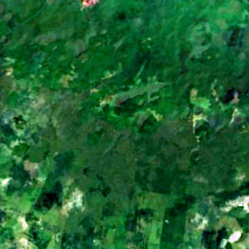 Santa Cruz Island seen from above (Sentinel-2)