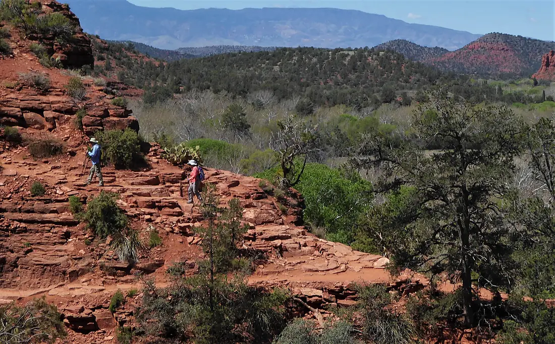 Sedona - Hiking above Oak Creek