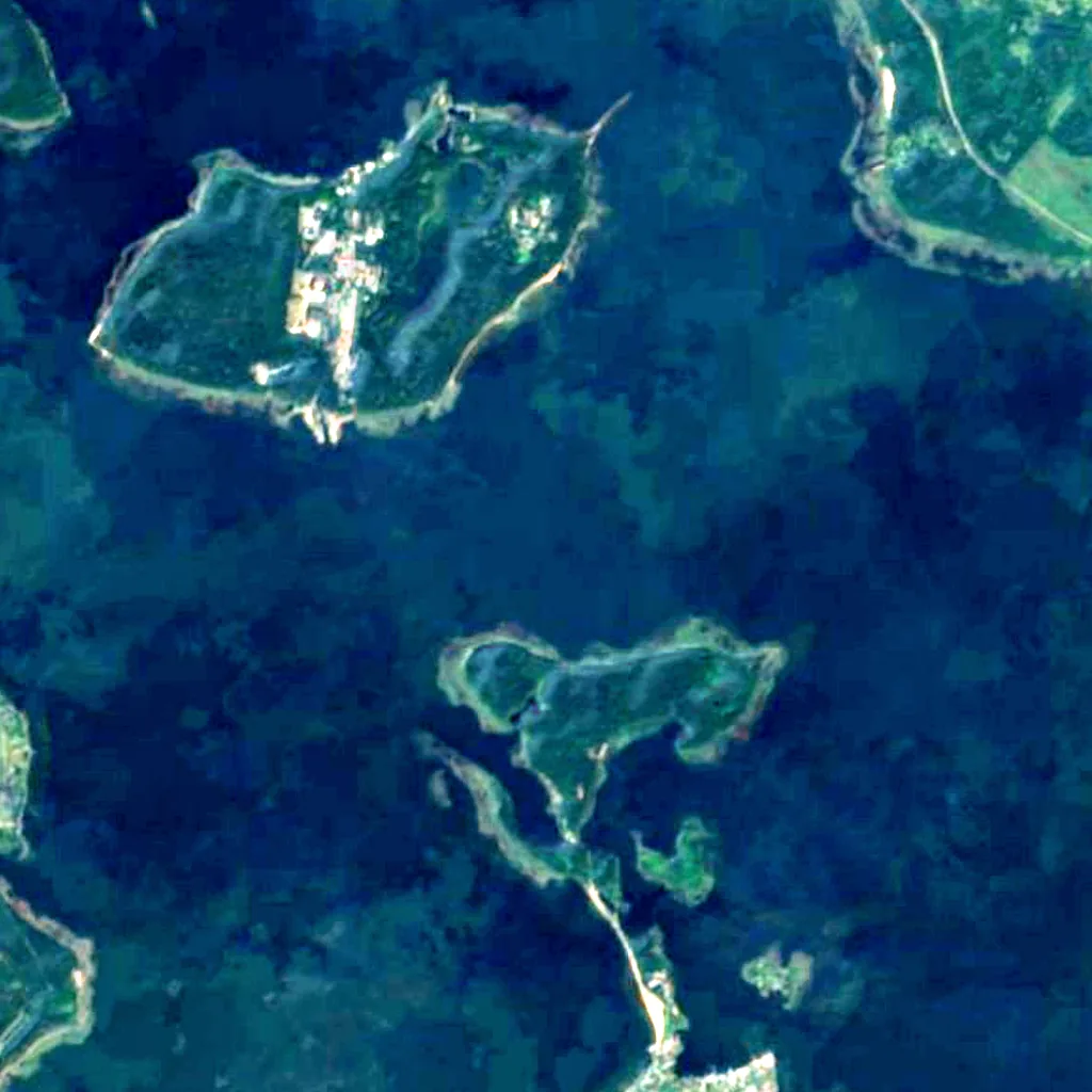 Seliger seen from above (Sentinel-2)