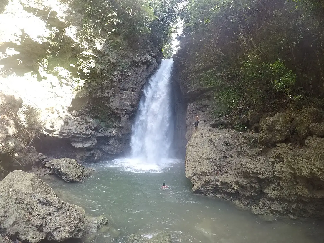 A view of Tona Waterfall
