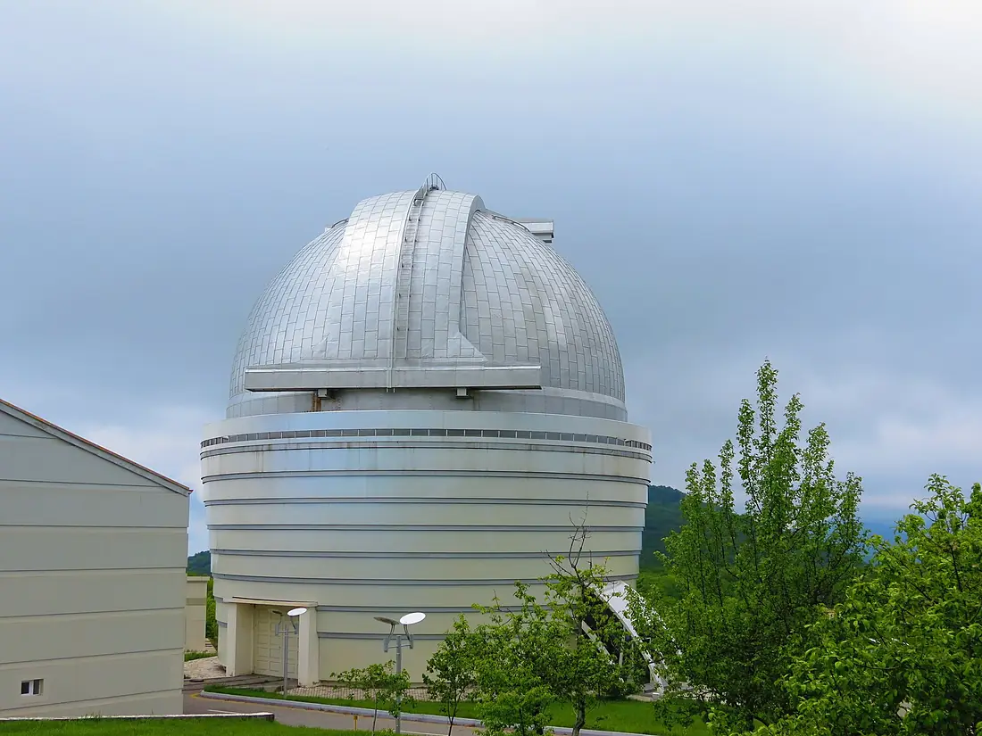Telescope in Pirgulu State Reserve Observatory. Photo by Uzeyir Mikayilov 0