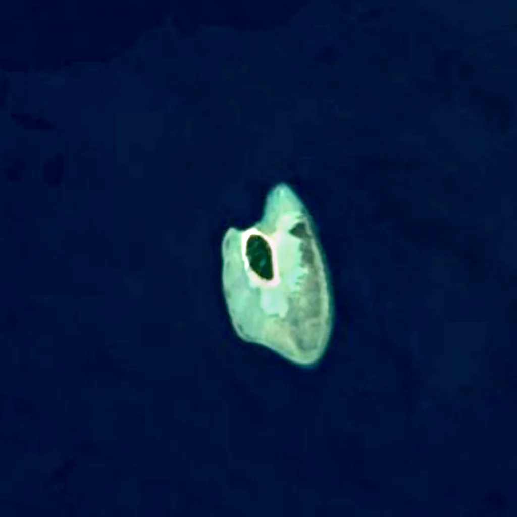 Sipadan seen from above (Sentinel-2)