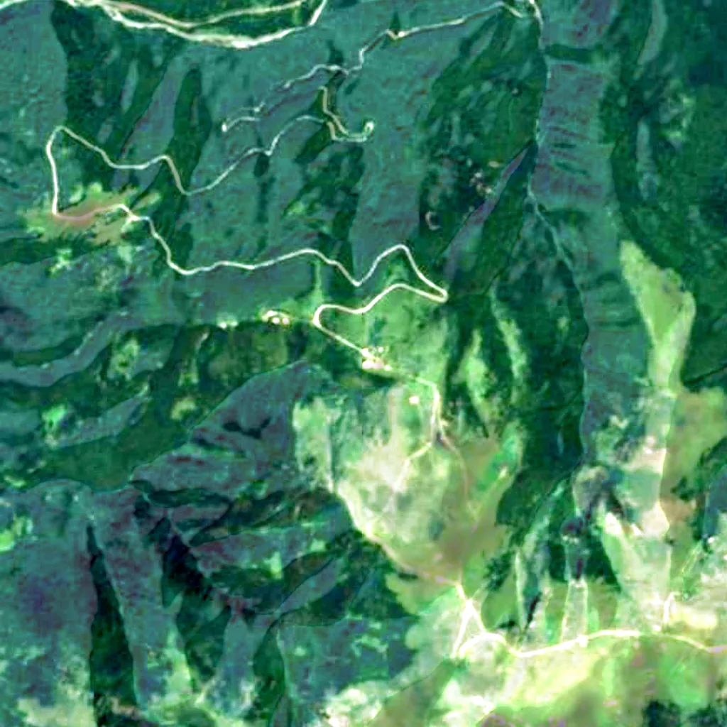 Special Astrophysical Observatory of the Russian Academy of Science seen from above (Sentinel-2)