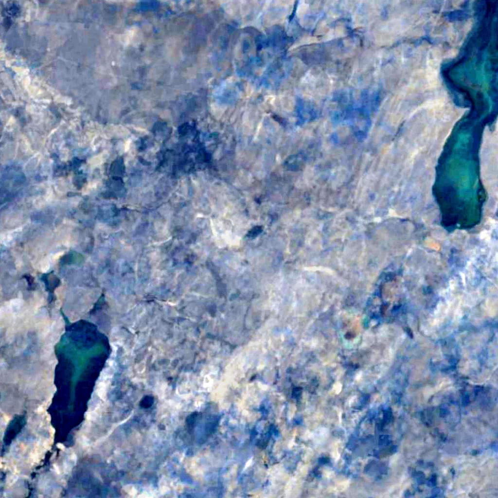 Sprengisandur seen from above (Sentinel-2)