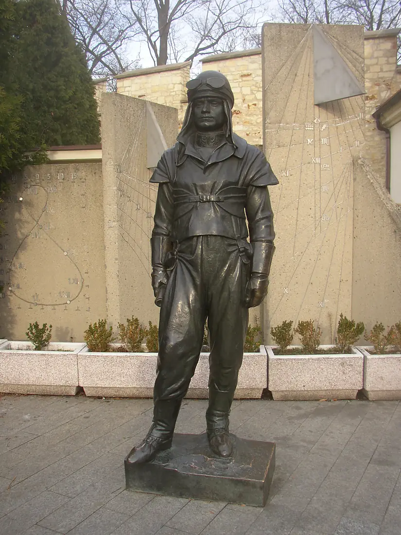 Stefanik statue Observatory Prague CZ 01